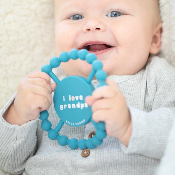 I Love Grandpa Teether - Ocean