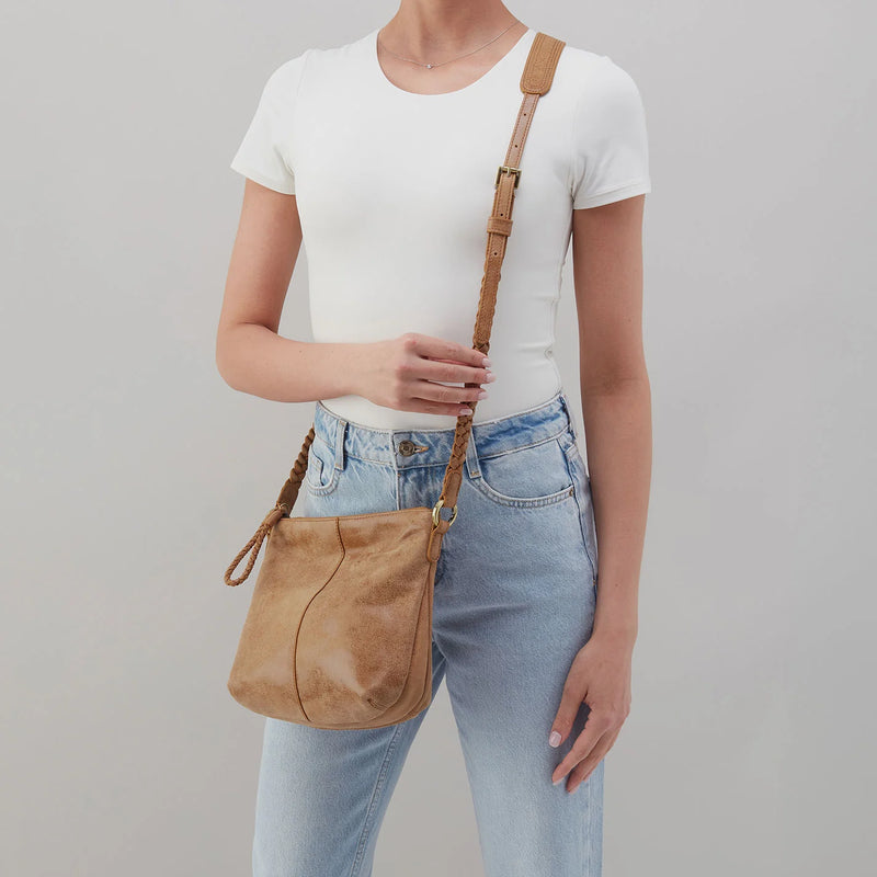 Lasso Medium Crossbody - Whiskey