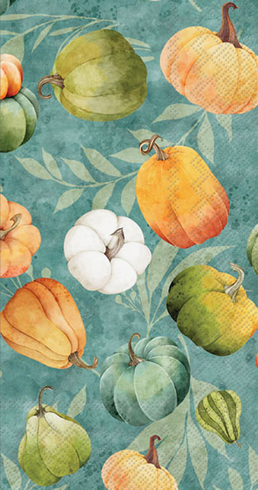 Rolling Pumpkins Guest Napkins