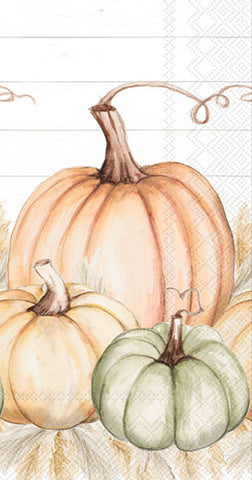 Pumpkin Trio Guest Towel - Thumbnail 3