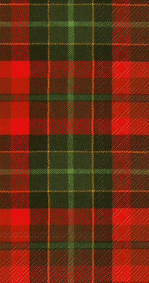 Tartan Red Guest Napkins