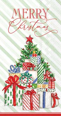 Christmas Presents Tree Guest Napkins