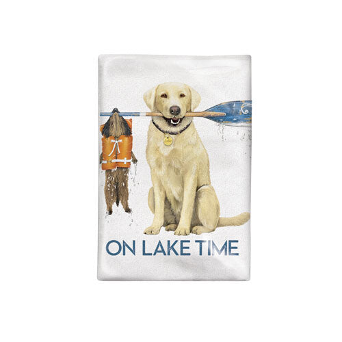 Lake Dogs Bagged Towel