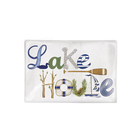 Mary Lake Thompson Lake House Towel - Thumbnail 2