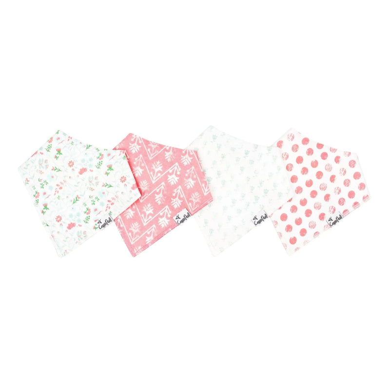 Claire Baby Bandana Bib Set (4-Pack)