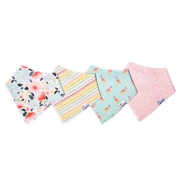 Leilani Baby Bandana Bib Set (4-Pack)