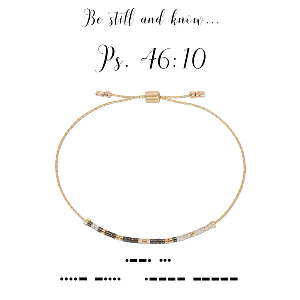 Psalm 46:10 Bracelet