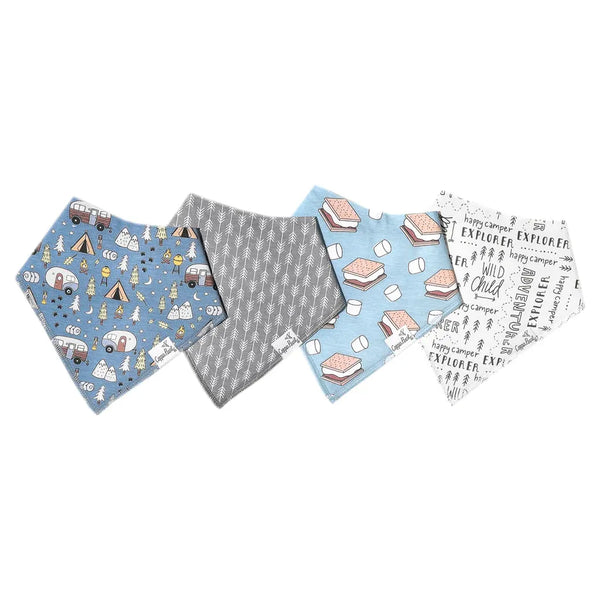 Bridger Baby Bandana Bib Set (4-Pack)