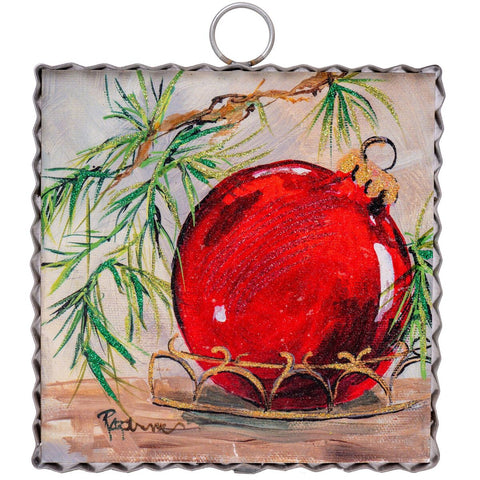 Mini Rozie's Red Ornaments