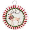 Mini Beck's Round Traditional Tidings Reindeer