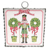Mini Beck’s Traditional Tidings Nutcracker & Topiary