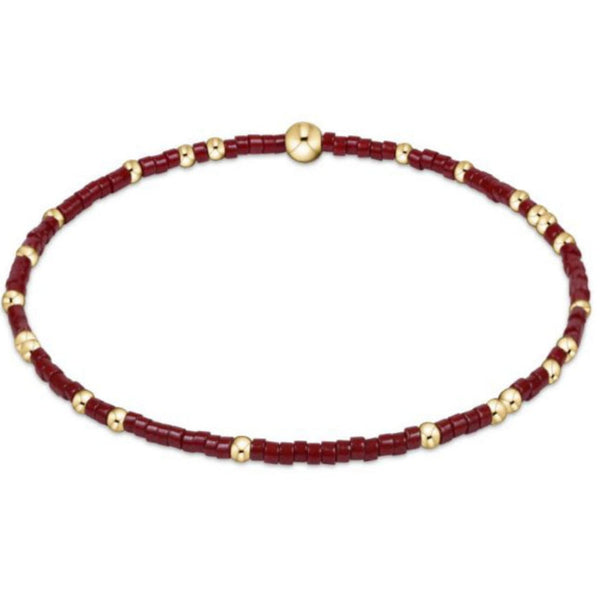 Gameday Hope Unwritten Bracelet - Wine