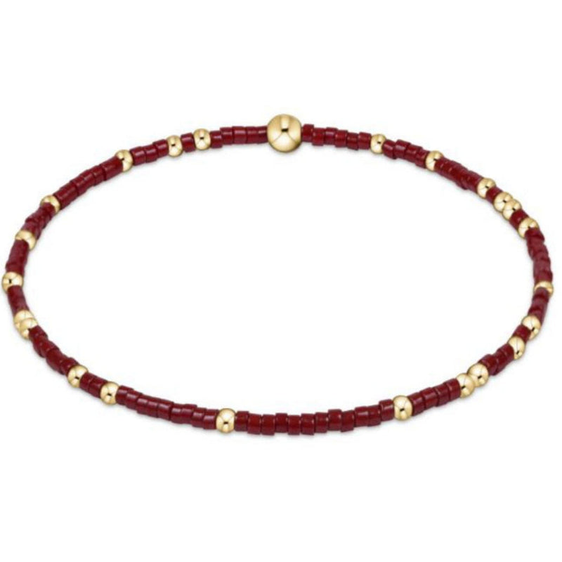 Gameday Hope Unwritten Bracelet - Wine