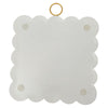 Mini Gallery Scallop Gilded White Pumpkin