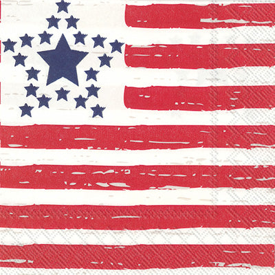 Distressed Flag Luncheon Napkins