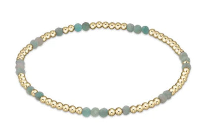 Hope Unwritten Gemstone Bracelet - Amazonite