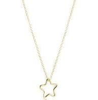 Star Gold Charm 16” Necklace