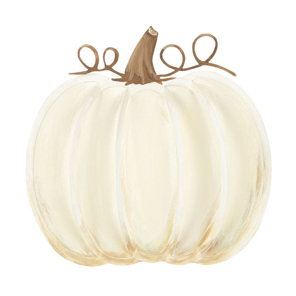 Cream Cage Pumpkin