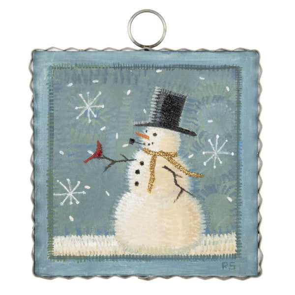 Gallery Hook Rug Snowman