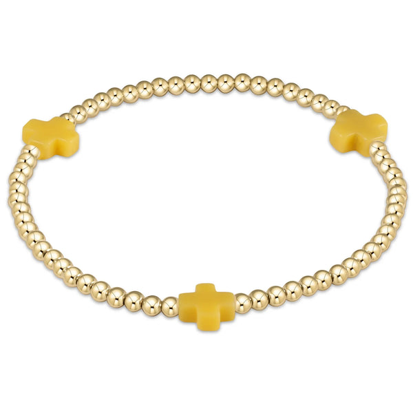 Egirl Canary Signature Cross Bracelet