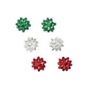 Holiday Bow Trio Earrings