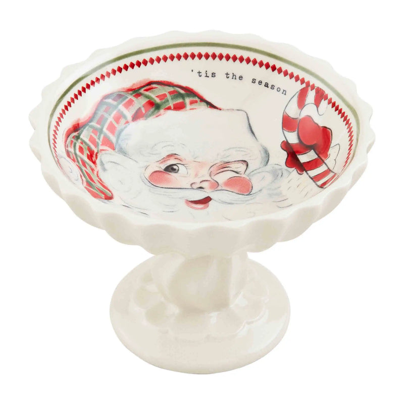 Santa Vintage Candy Dish