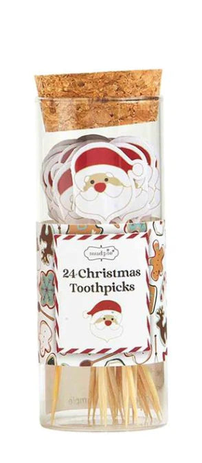 Santa Toothpick Jar