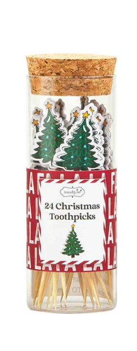 Christmas Tree Toothpick Jar