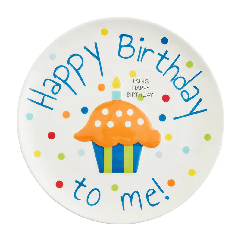 Birthday Boy Singing Plate