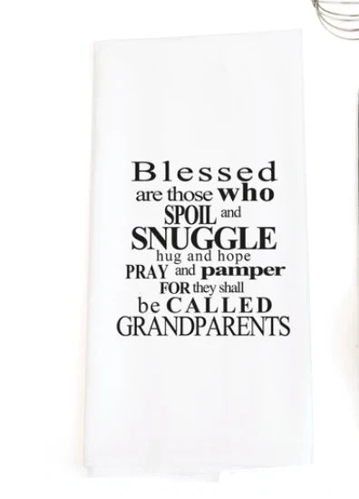 Blessed Grandparents Tea Towel - Thumbnail 3