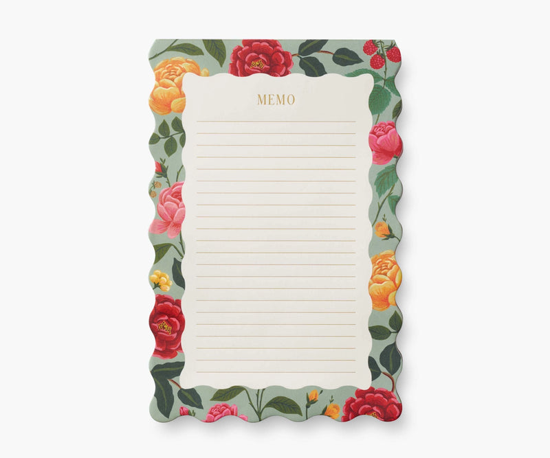 Roses Large Memo Notepad