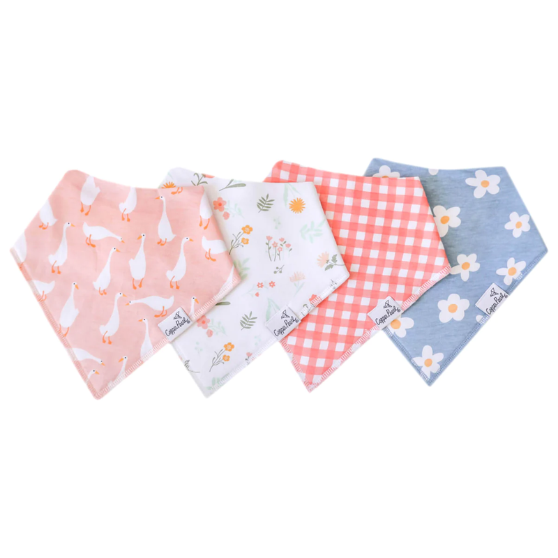 Goosie Baby Bandana Bib Set (4-Pack)