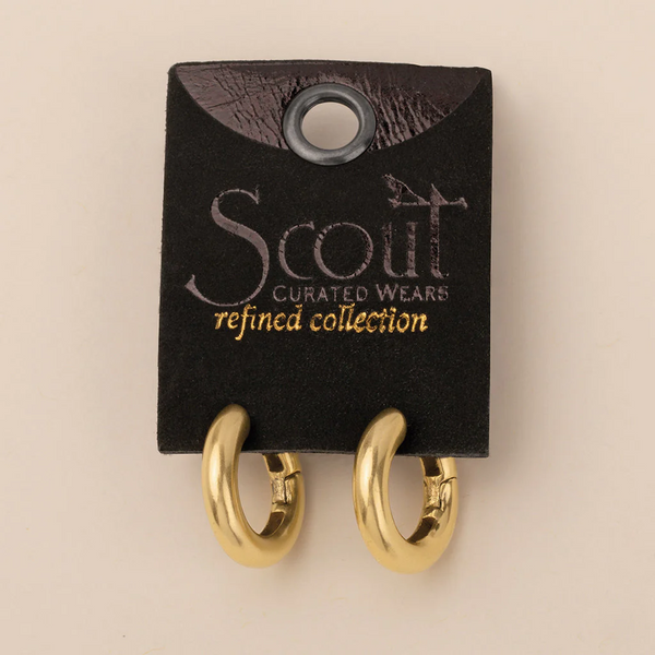 Refined Earring Collection - Stellar Hoop