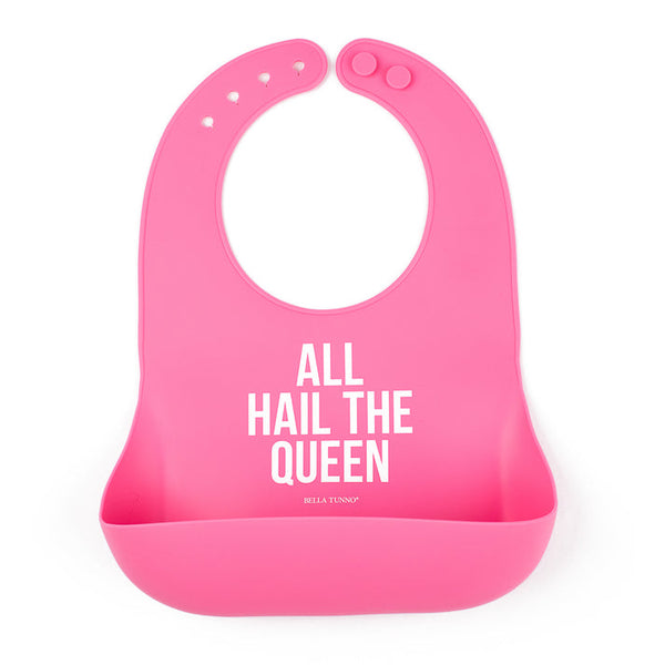 All Hail the Queen Wonder  Bib - Punch