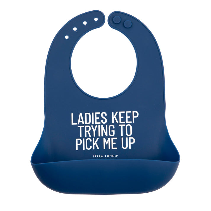 Ladies Pick Me Up Wonder  Bib - Navy