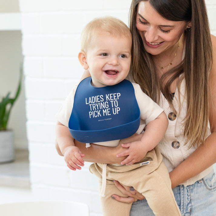 Ladies Pick Me Up Wonder  Bib - Navy