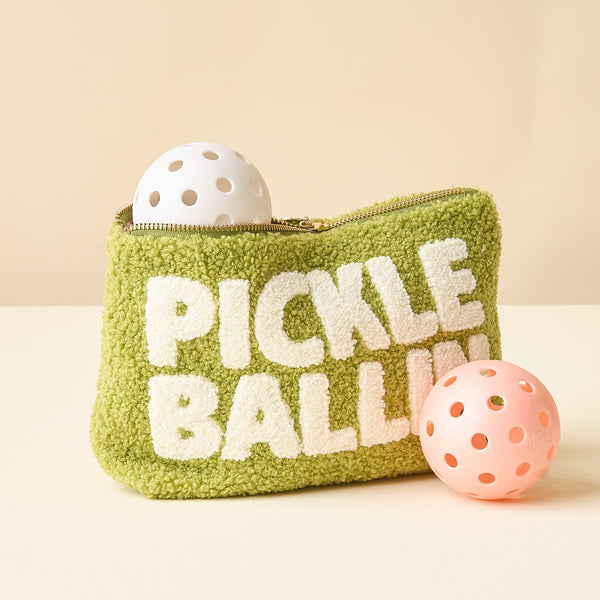 Teddy Pouch - Pickleballin’