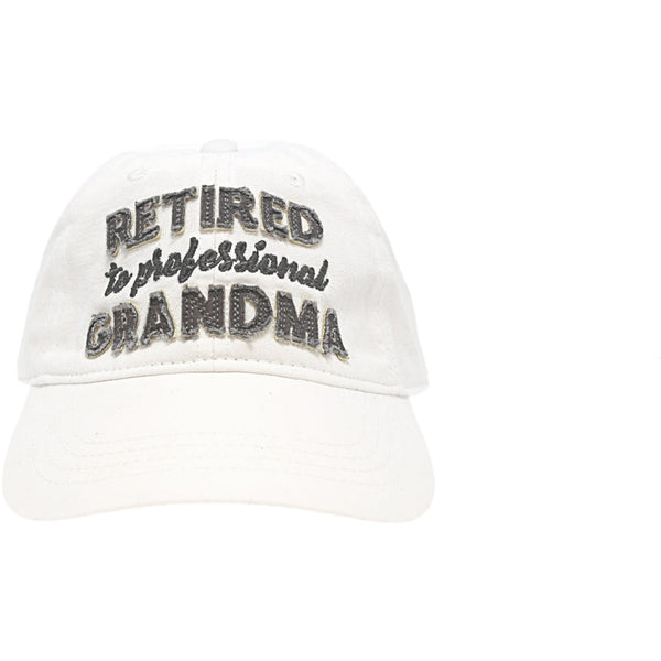 Retired to Professional Grandma White Hat