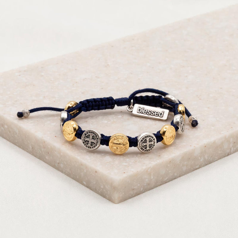 Benedictine Blessing Bracelet -  Mixed Medals