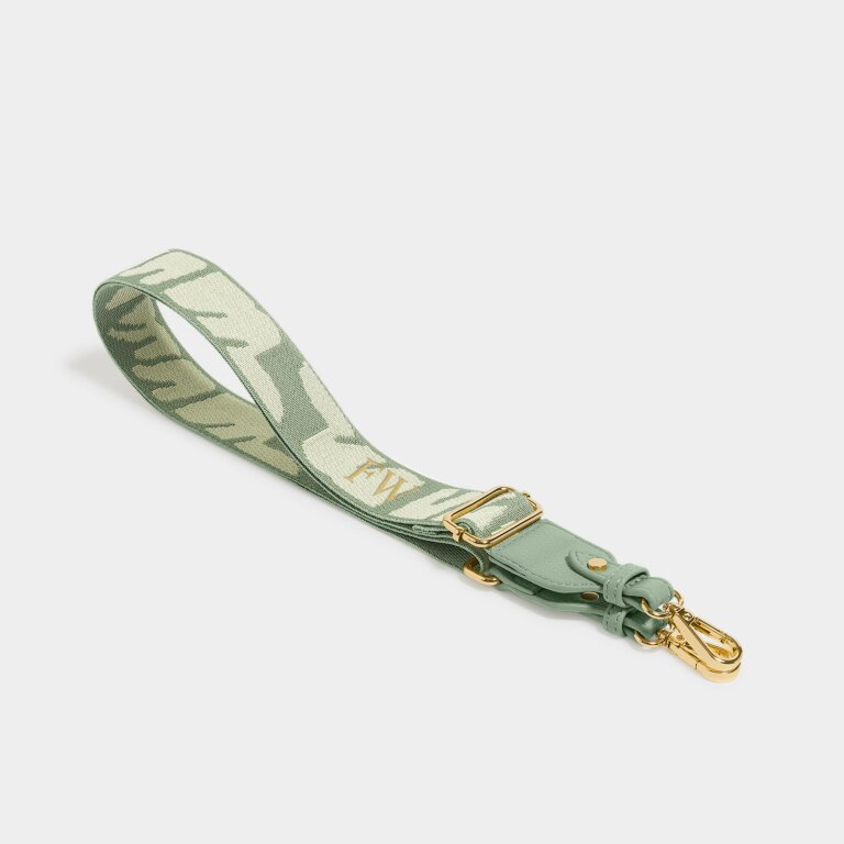 Canvas Strap - Seafoam Green/Ivory Abstract - Thumbnail 2