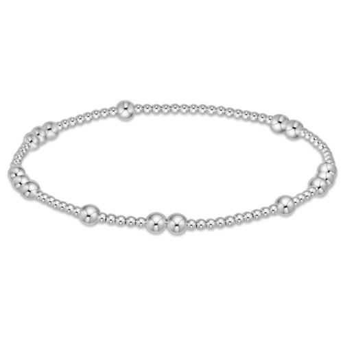 Hope Unwritten 4mm Bead Bracelet Sterling Silver