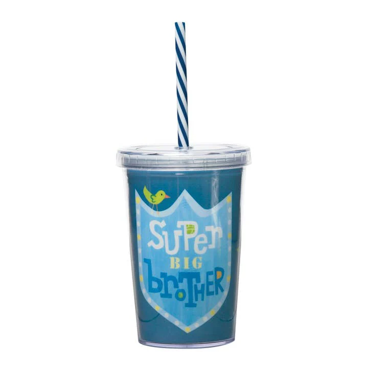 Insulated Tumbler w/ Straw - AC Big Brother