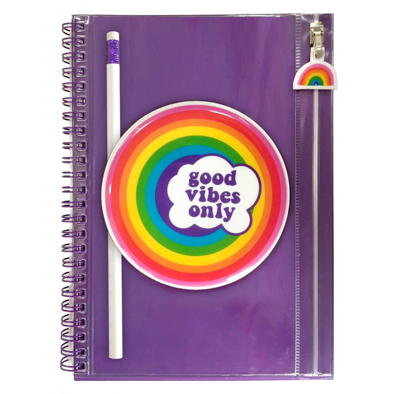 Good Vibes Only Pencil Pouch & Journal