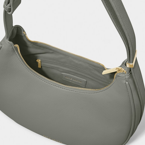 Dearness Scoop Shoulder Bag-Graphite Green