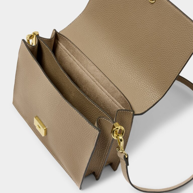 Orla Crossbody Bag-Taupe