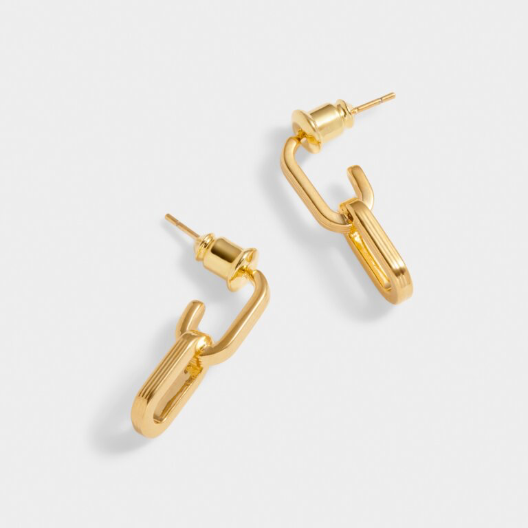 Arabella Gold Hoop Earrings