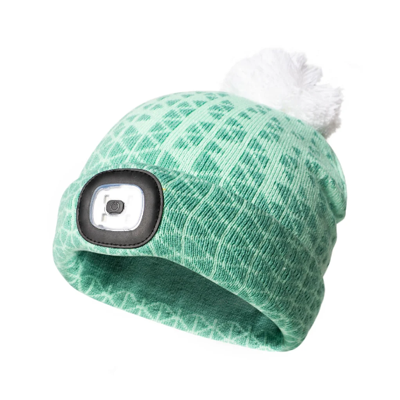 Peppermint Kid’s Night Owl Rechargeable LED Beanie