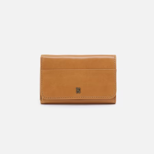 Jill Trifold Wallet-Natural