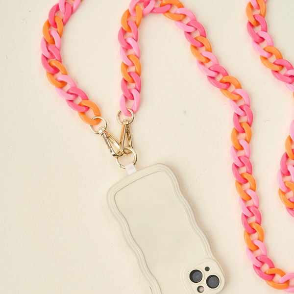 Tri Sassy Phone Crossbody Chain