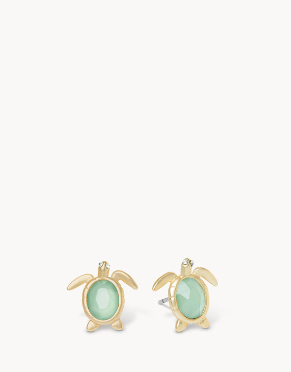 Sea La Vie Sea Turtle Stud Earrings